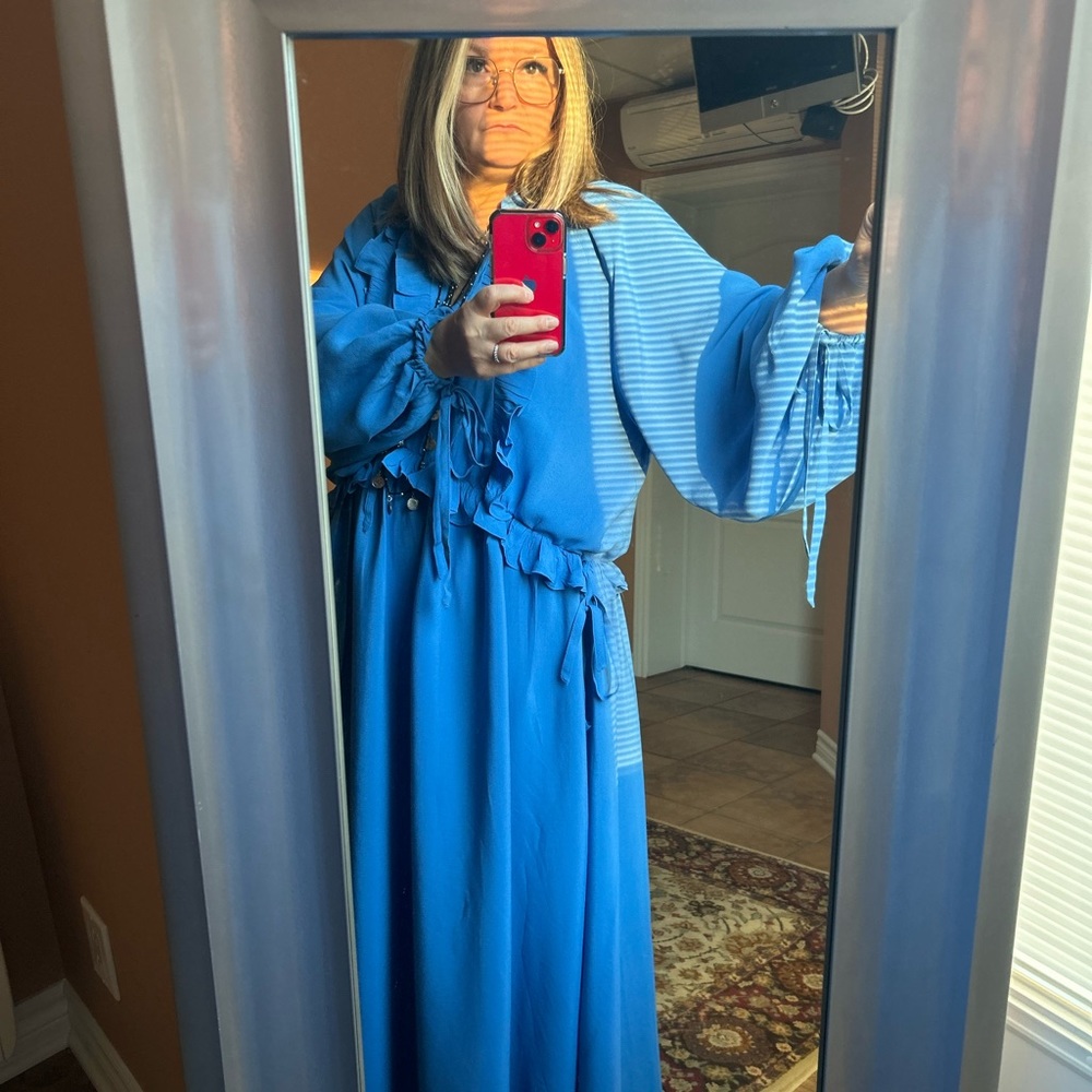 Fantastic Romantic Boho dress size large or Xlarge or 1X new